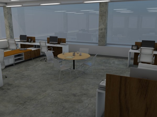 3d herman miller office - Herman Miller Office 1 by mrviz